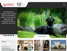 Tablet Screenshot of nfveolia.cz